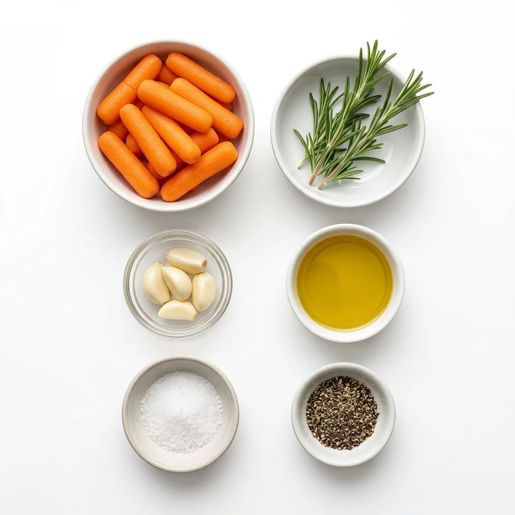 Roasted Carrots with Rosemary and Garlic