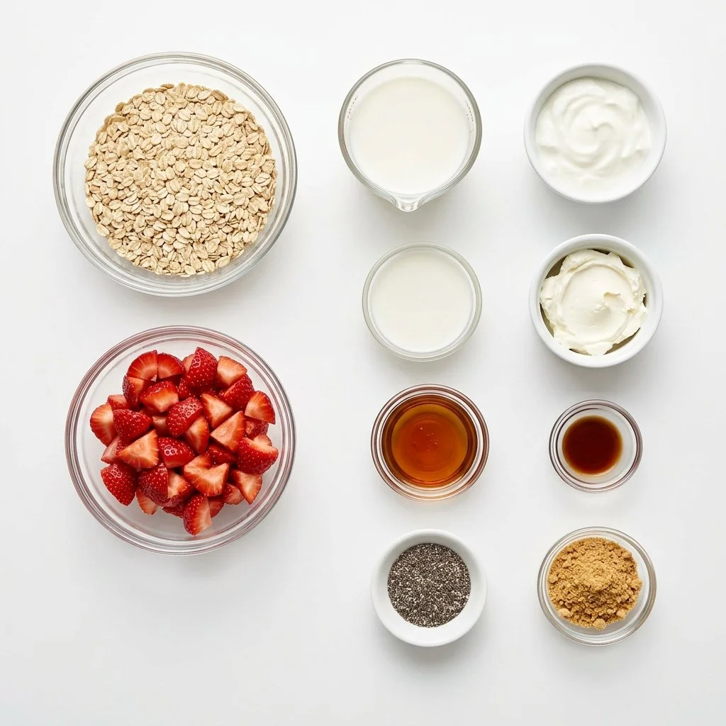Strawberry Cheesecake Overnight Oats
