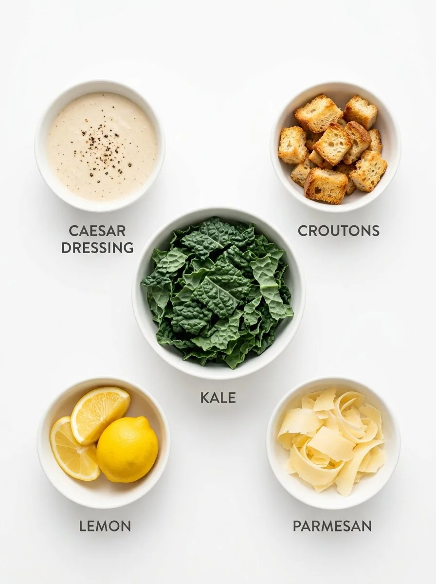 Easy 15-Minute Kale Caesar Salad