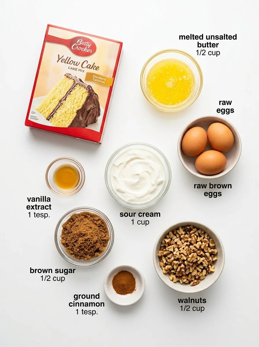 Easy Cake Mix Coffee Cake