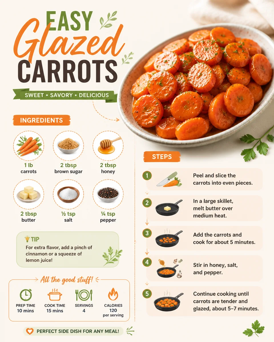 Easy Glazed Carrots