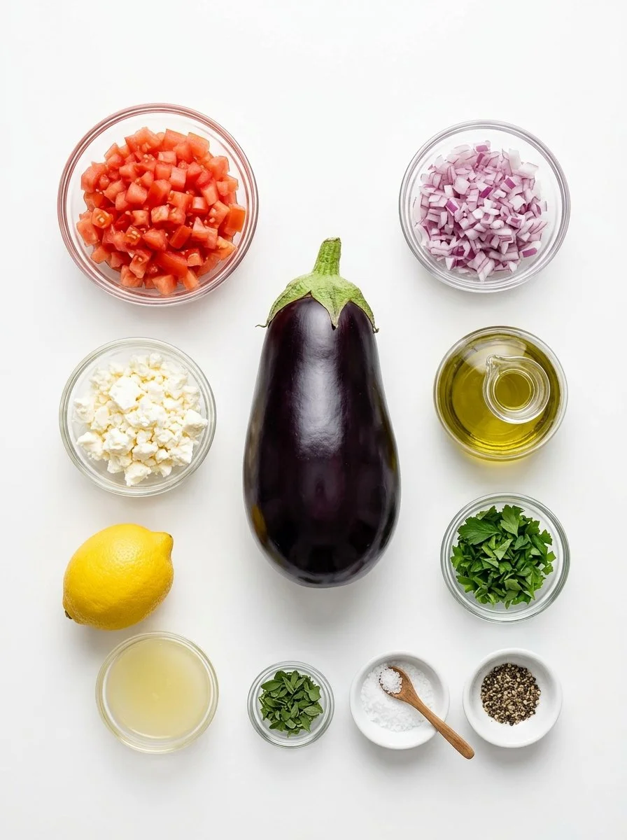 Greek Style Roasted Eggplant