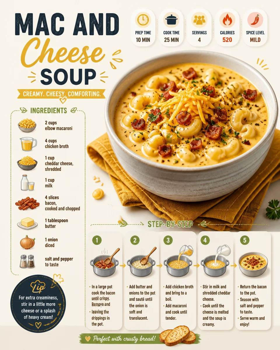 Mac And Cheese Soup
