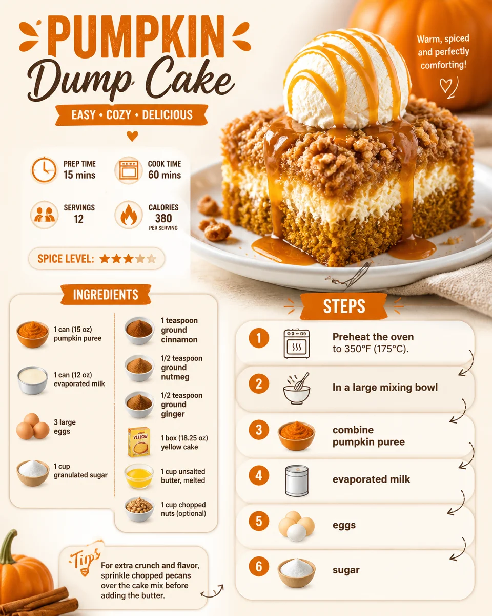 Pumpkin Dump Cake