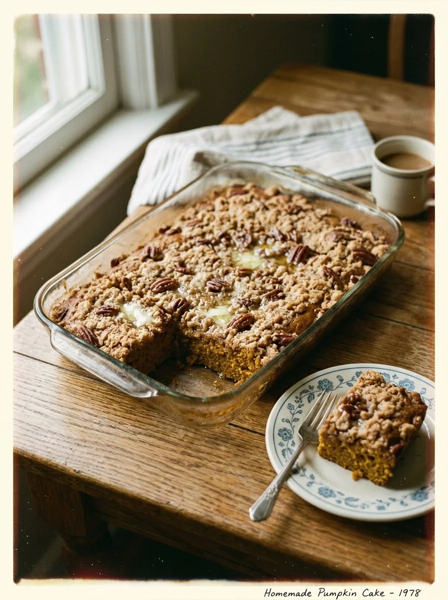 Pumpkin Dump Cake