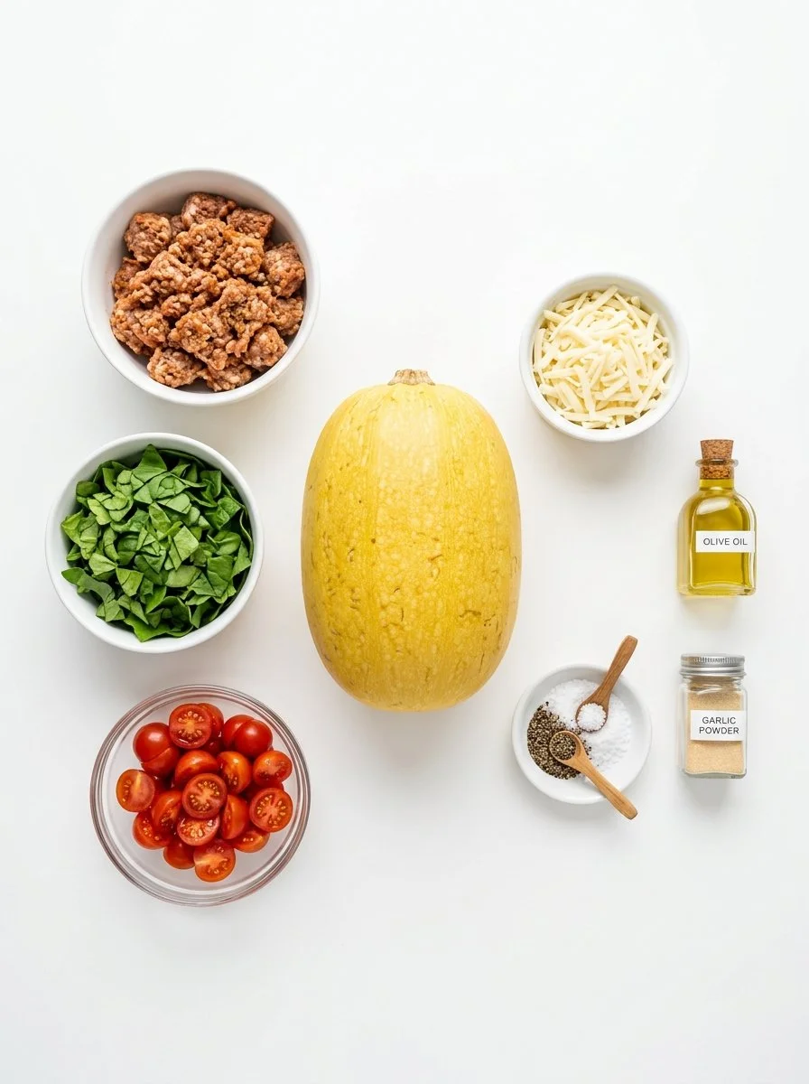 Savory Stuffed Spaghetti Squash