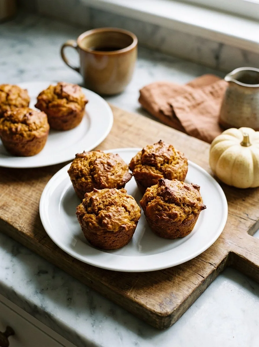 Sourdough Pumpkin Muffins